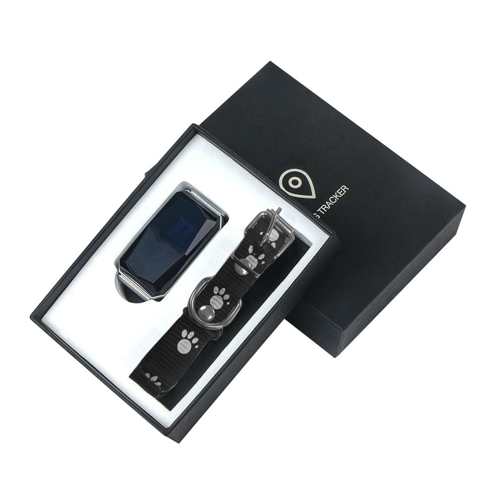 GPS Pet Tracker Collar — Real-Time Location for Lost Dogs & Cats