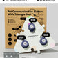 Pet Communication Buttons — Recordable Talk Buttons for Dogs & Cats