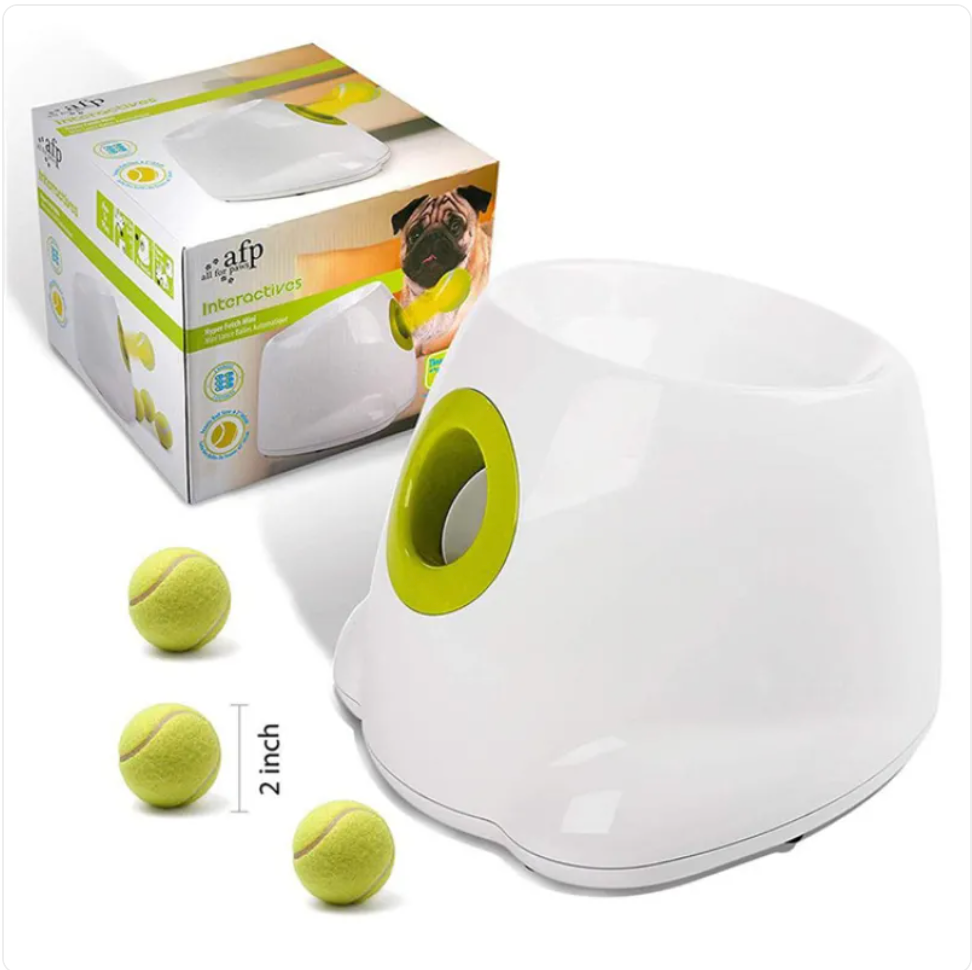 Automatic Ball Launcher — Interactive Fetch Toy for Dogs
