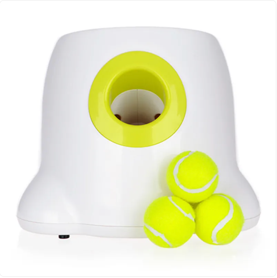 Automatic Ball Launcher — Interactive Fetch Toy for Dogs