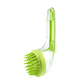 Dog Bath & Shampoo Brush Combo — Silicone Massage Scrubber with Built-In Shampoo Dispenser