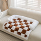 Waterproof Dog Couch Cover — Non-Slip Washable Furniture Protector & Pet Mat (Brown)
