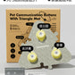 Pet Communication Buttons — Recordable Talk Buttons for Dogs & Cats