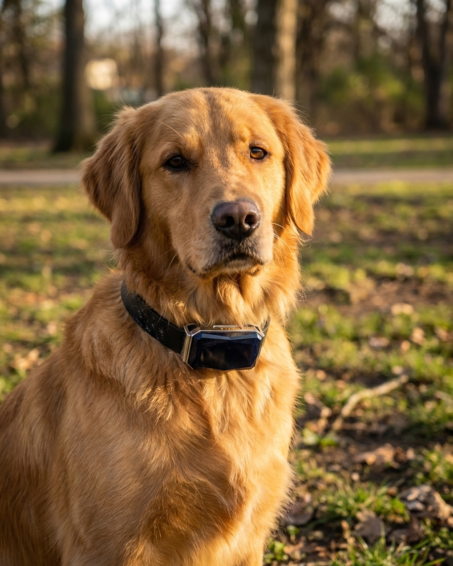 GPS Pet Tracker Collar — Real-Time Location for Lost Dogs & Cats