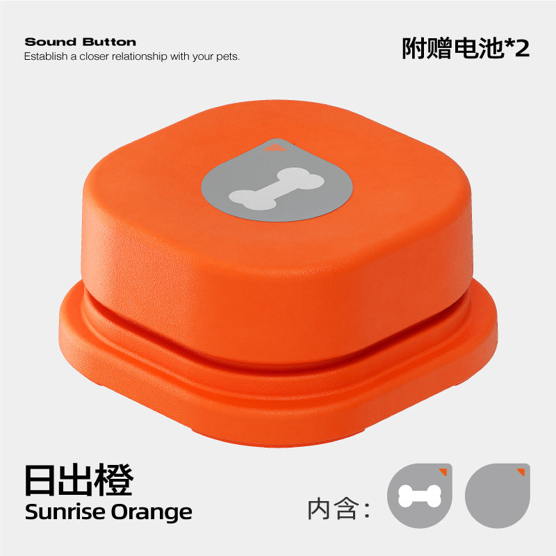 Pet Communication Buttons — Recordable Talk Buttons for Dogs & Cats