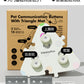 Pet Communication Buttons — Recordable Talk Buttons for Dogs & Cats
