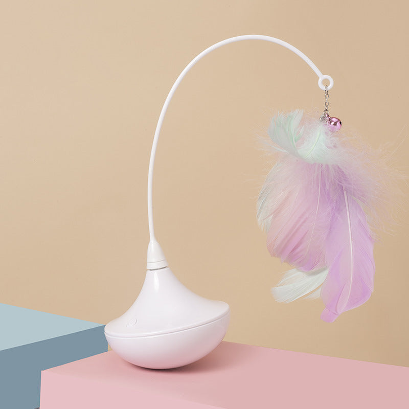 Smart Wobbling Cat Toy — Self-Righting Interactive Teaser
