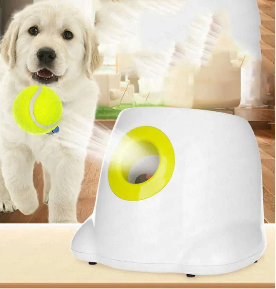 Automatic Ball Launcher — Interactive Fetch Toy for Dogs