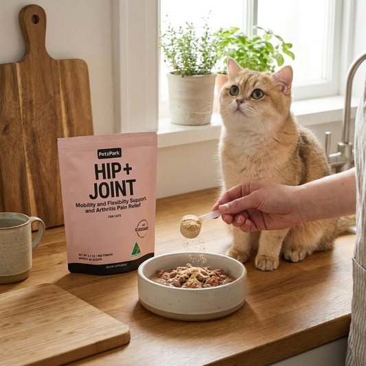 Hip & Joint Supplement for Senior Cats lifestyle