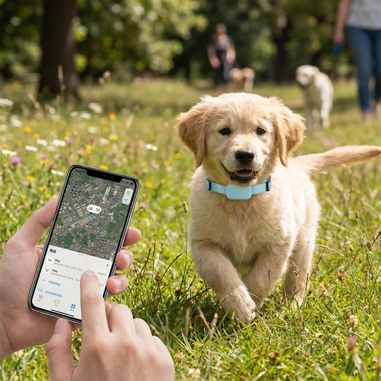PawsPath Pet GPS Tracker Collar lifestyle