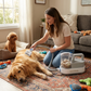 5-in-1 Pet Grooming Vacuum Kit lifestyle