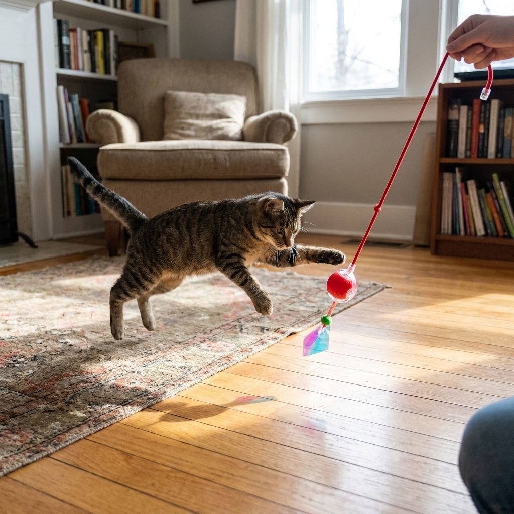 Interactive Cat Toy Ball lifestyle