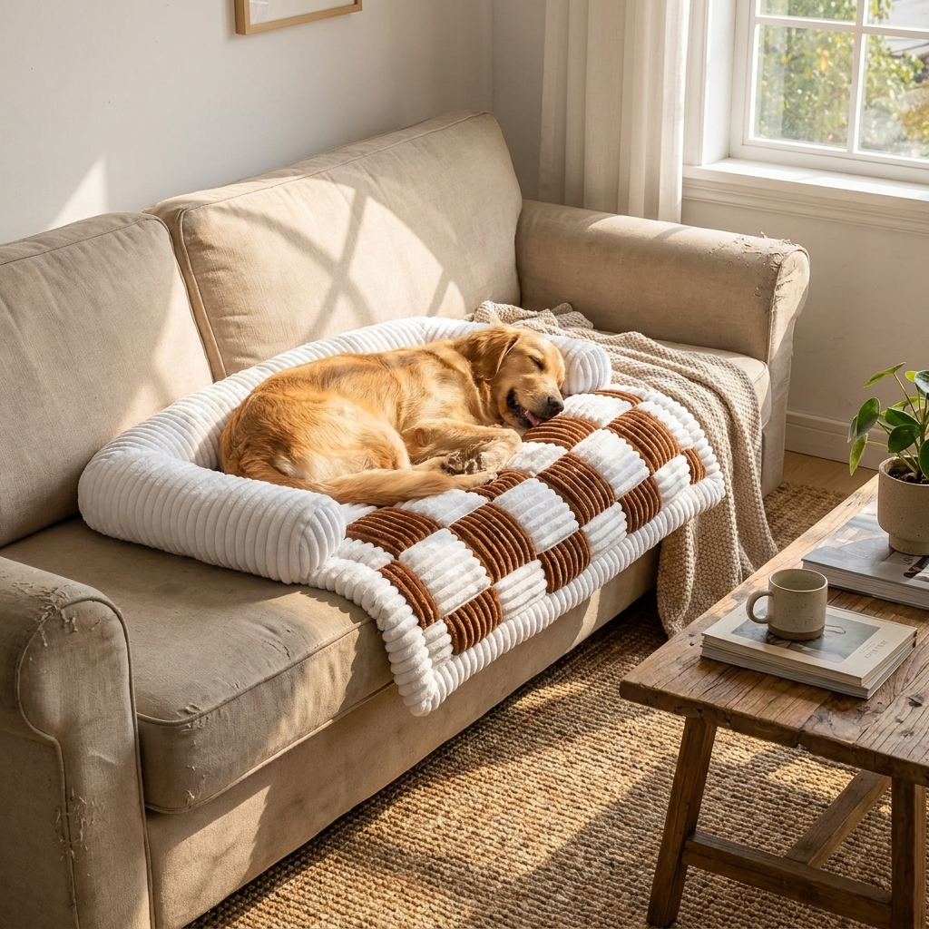 Waterproof Dog Couch Cover lifestyle